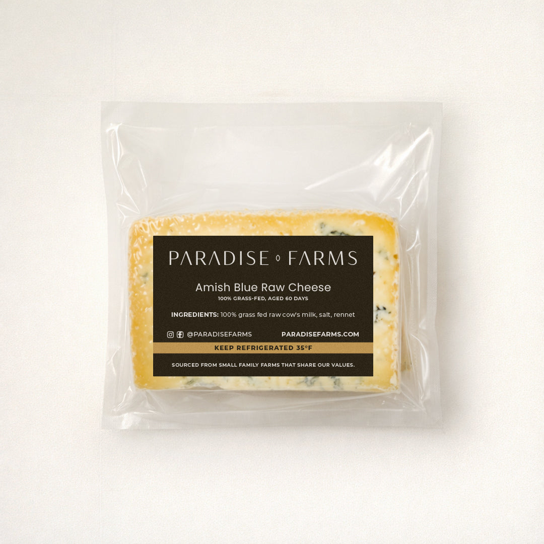 Cheese, Raw Amish Blue, 8 oz