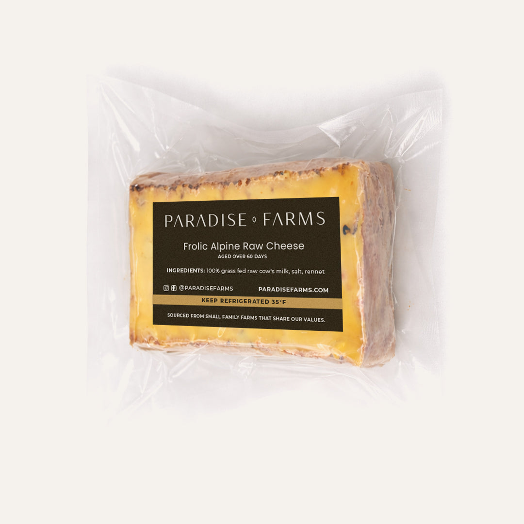 Cheese, Raw Frolic Alpine, 6.5 oz