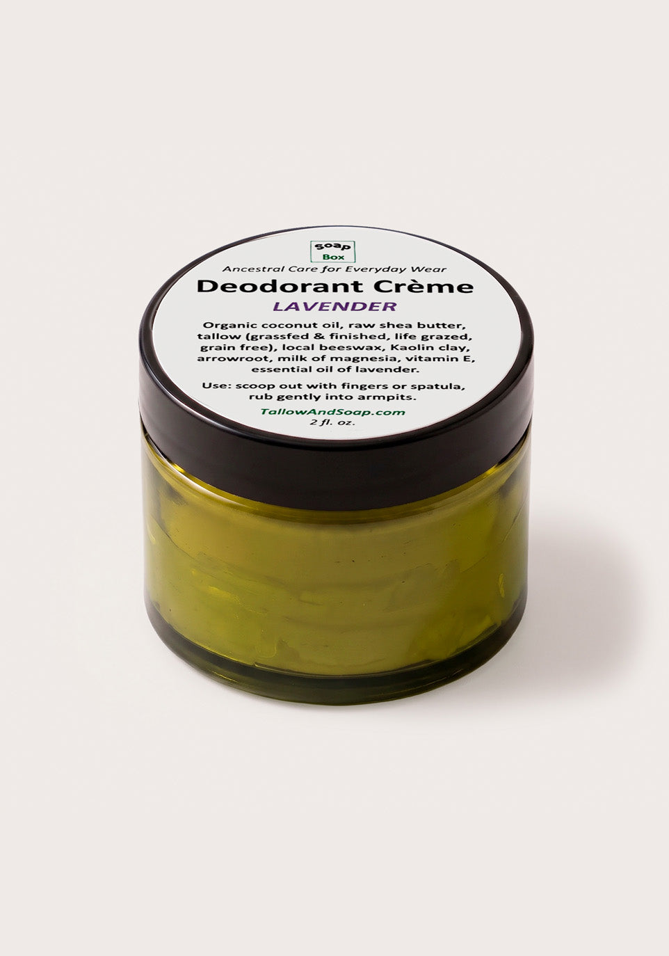 Lavender Deodorant Creme – SoapBox