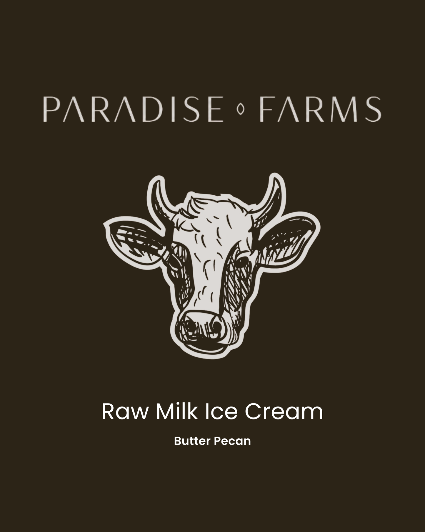 Raw Milk Ice Cream – Butter Pecan