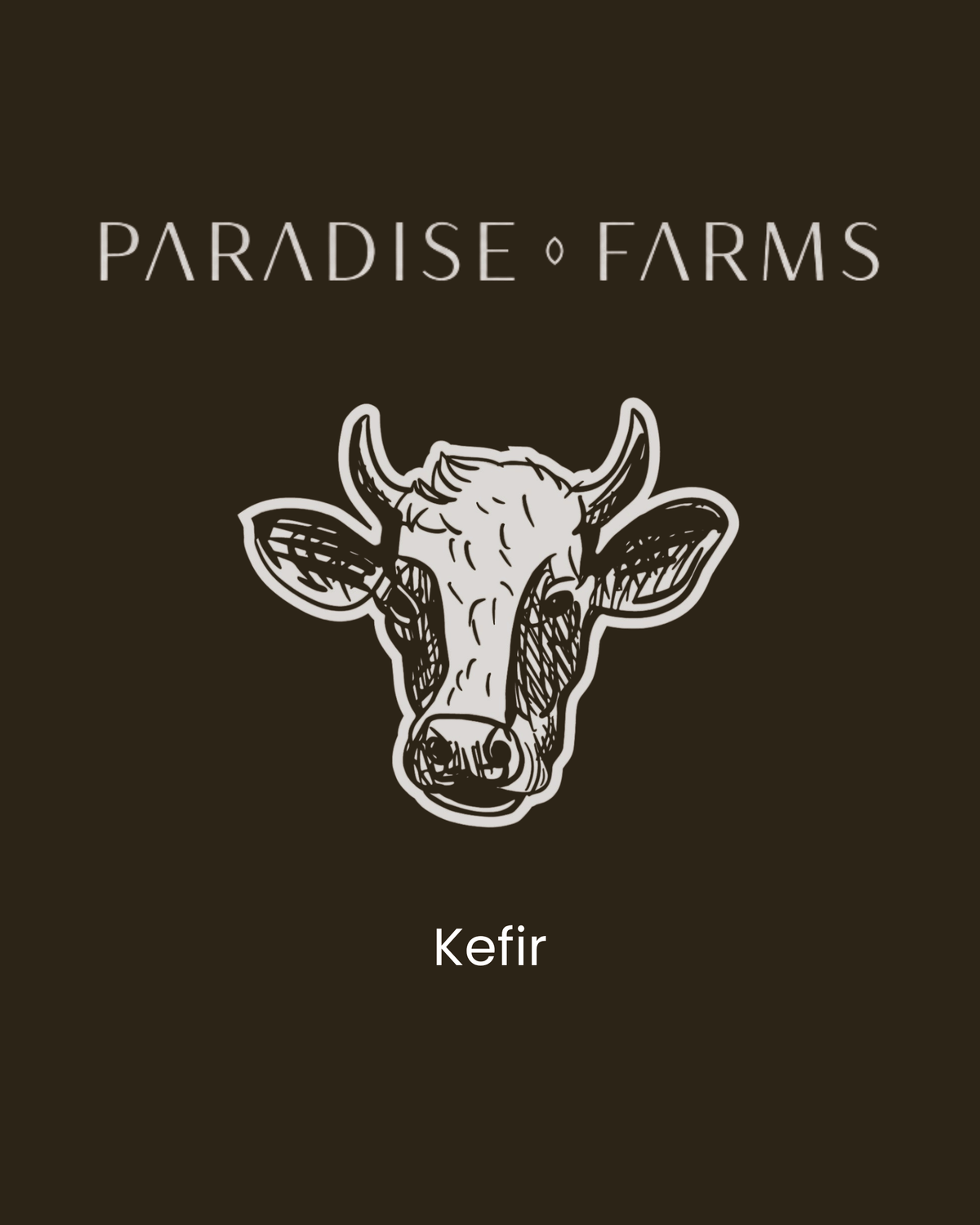 Raw Plain Kefir in Glass – Quart