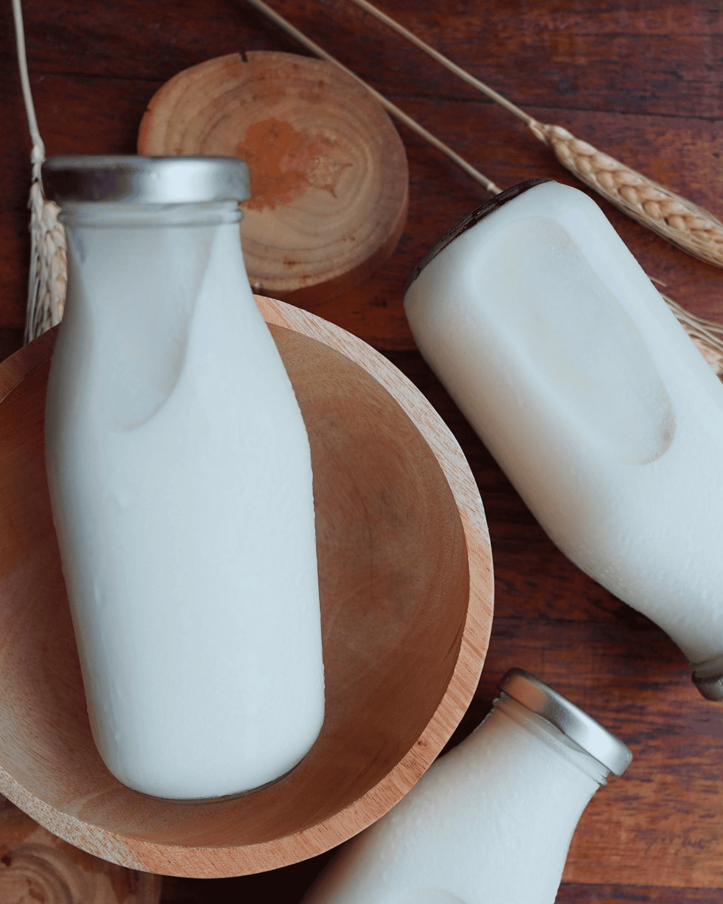 Raw Cow Milk – Glass Bottle