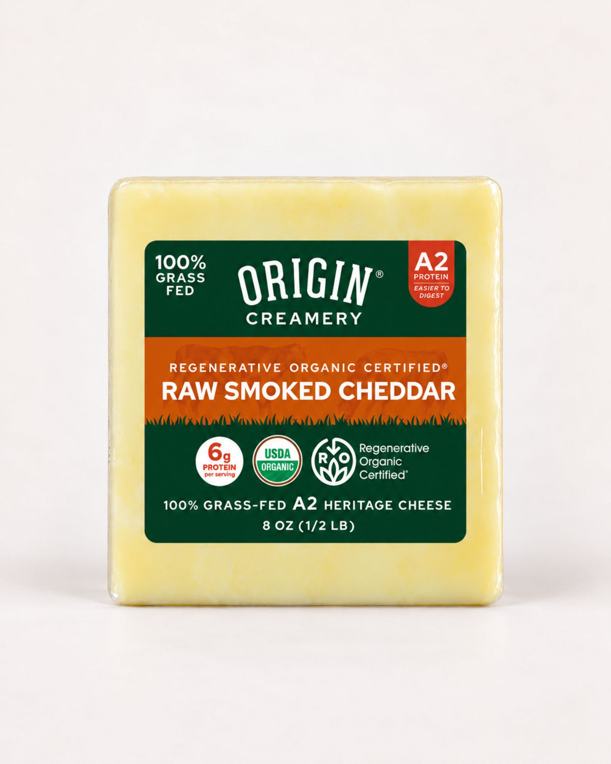 Smoked Cheddar Cheese – Origin Creamery