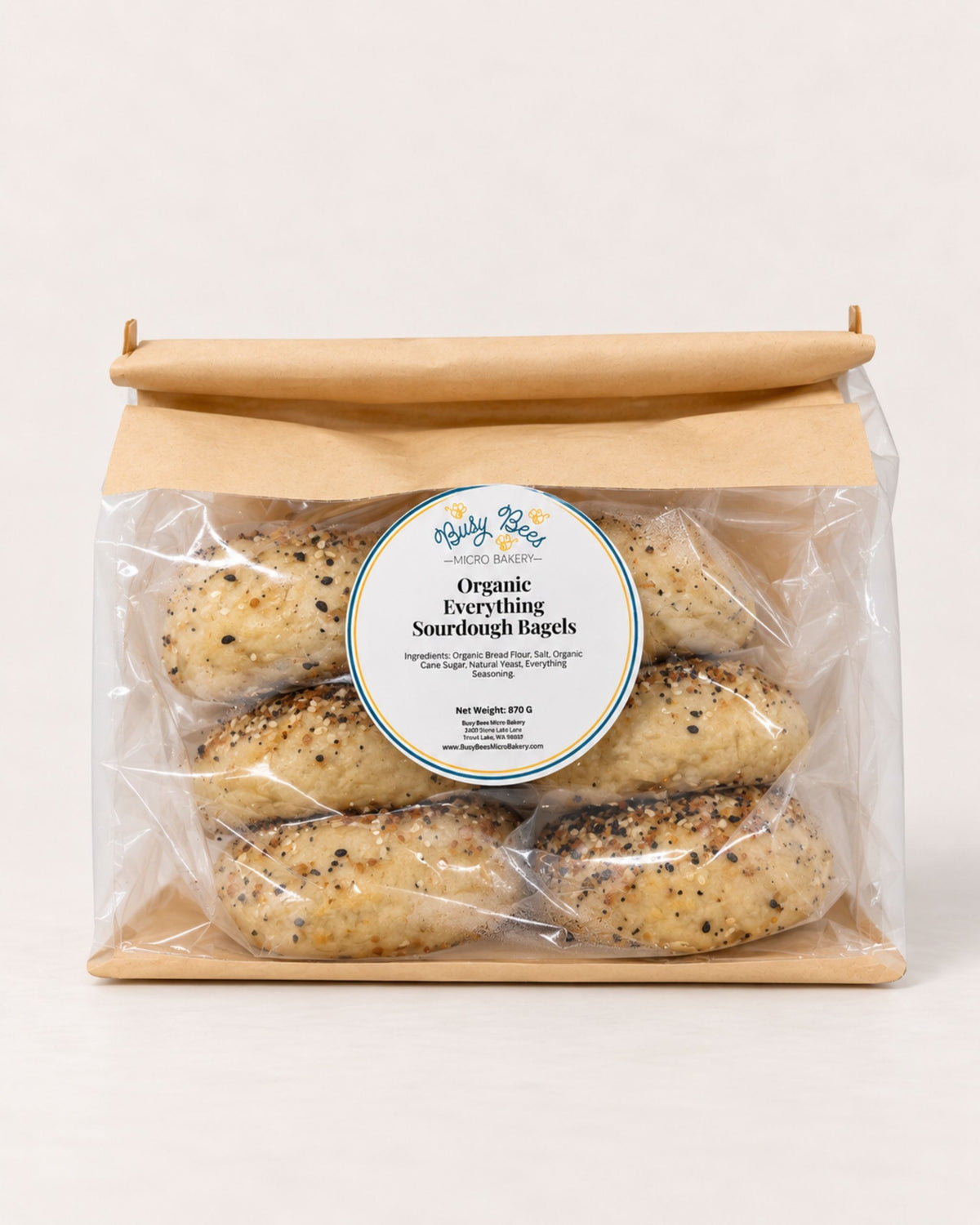 Sourdough Everything Bagels