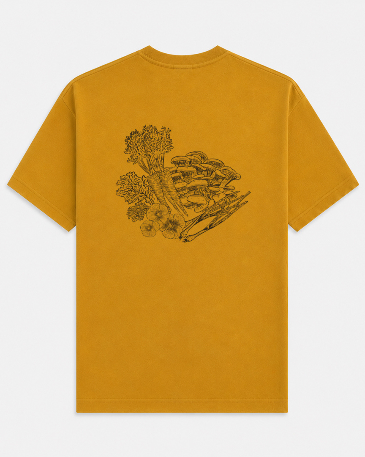 The PF Signature Tee – Mustard, Small