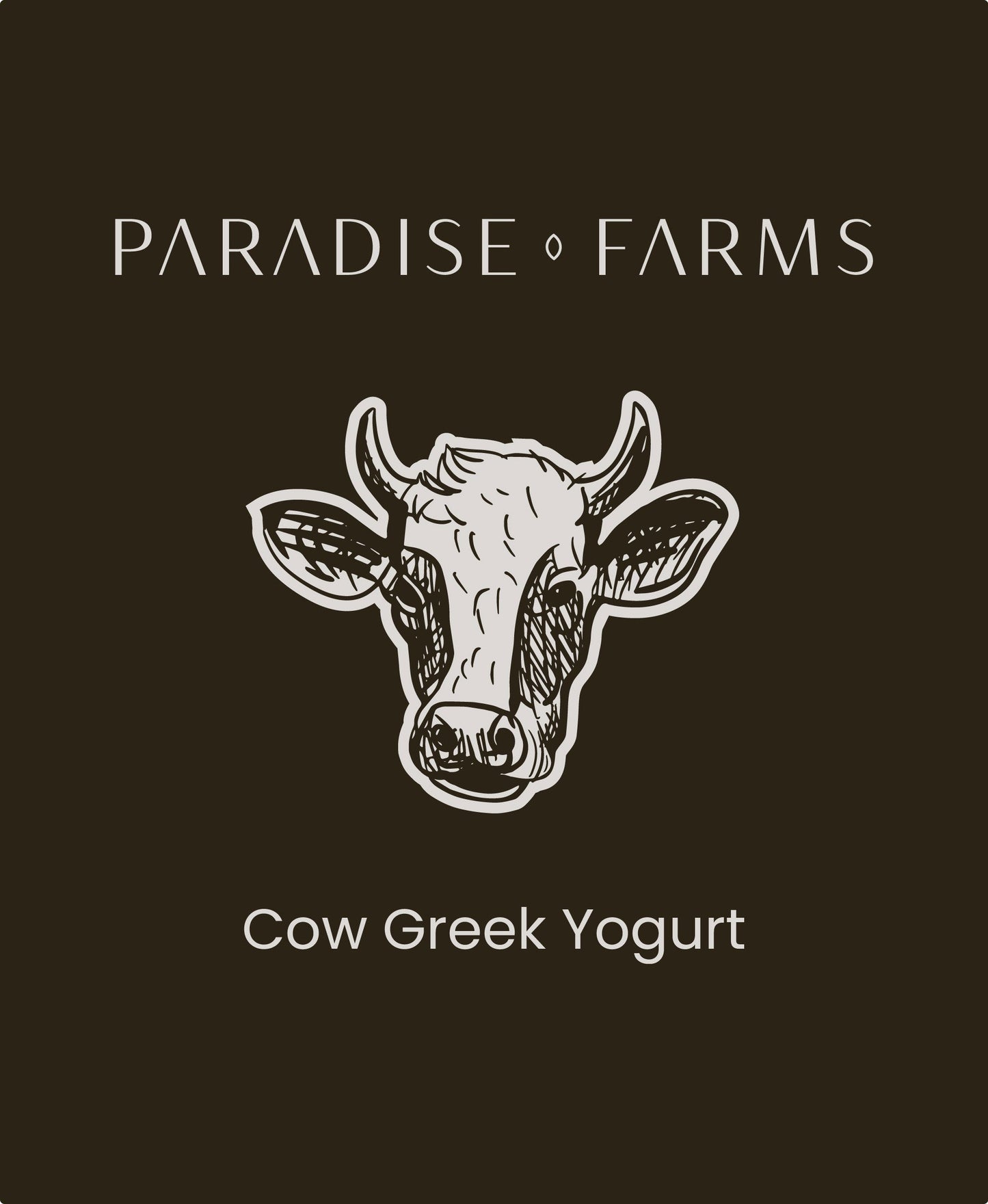 Cow Greek Yogurt 32 oz