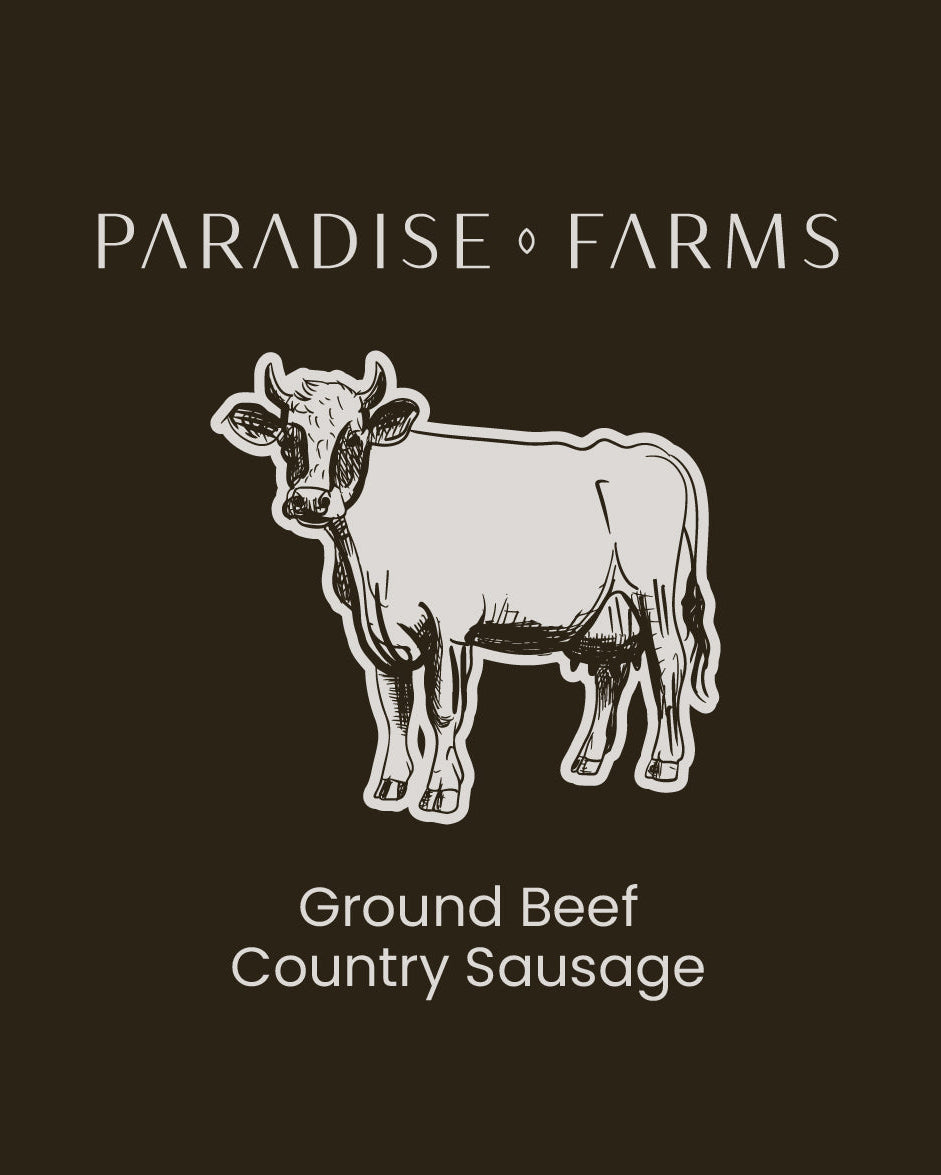 Ground Beef Country Sausage