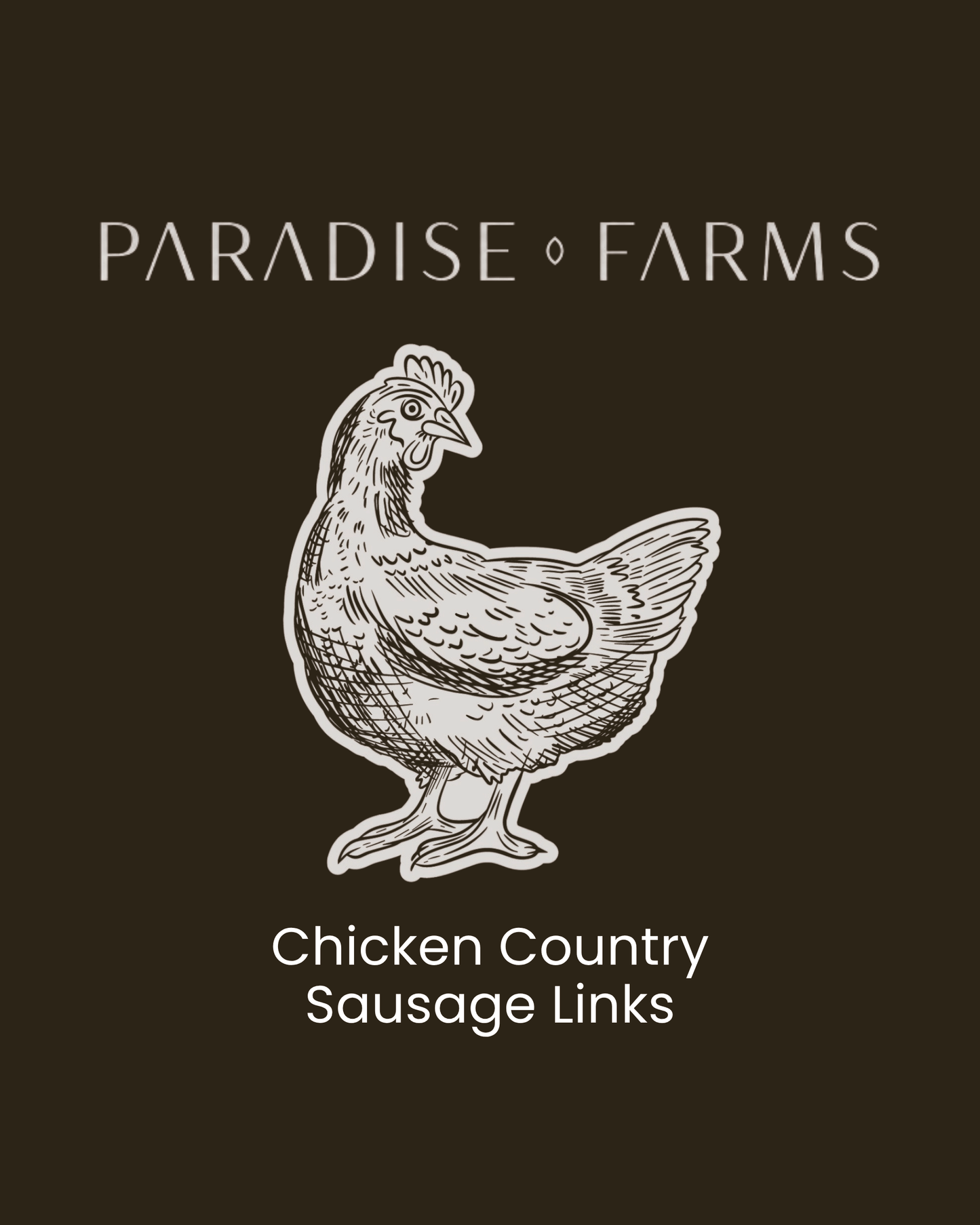 Chicken Country Sausage Links