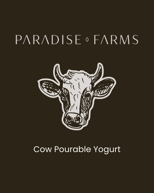 Cow Pourable Yogurt – Half Gallon