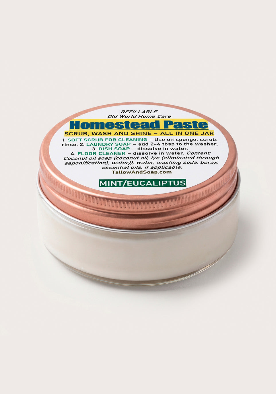 Eucalyptus Homestead Paste – SoapBox