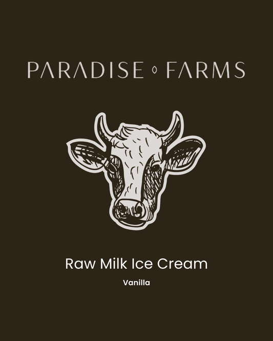 Raw Milk Ice Cream – Vanilla