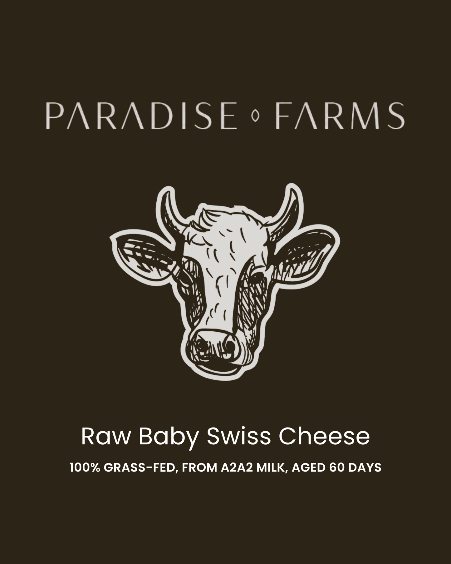 Raw Baby Swiss Cheese – 8 oz