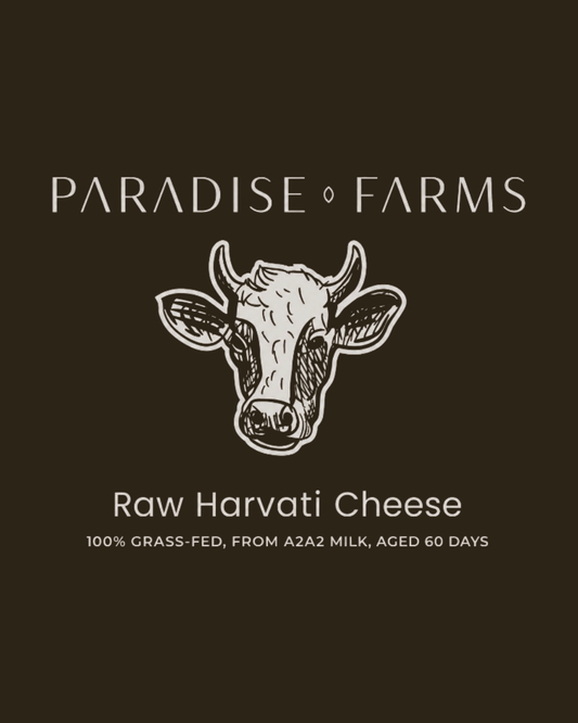 Raw Harvarti Cheese – 8 oz