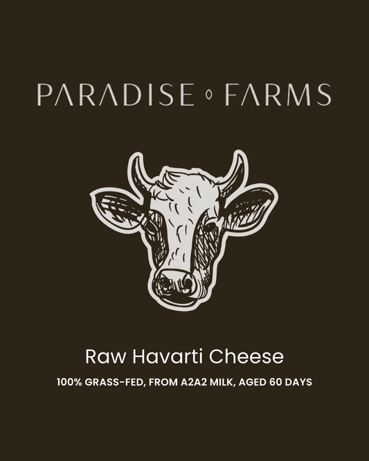 Raw Harvarti Cheese – 8 oz