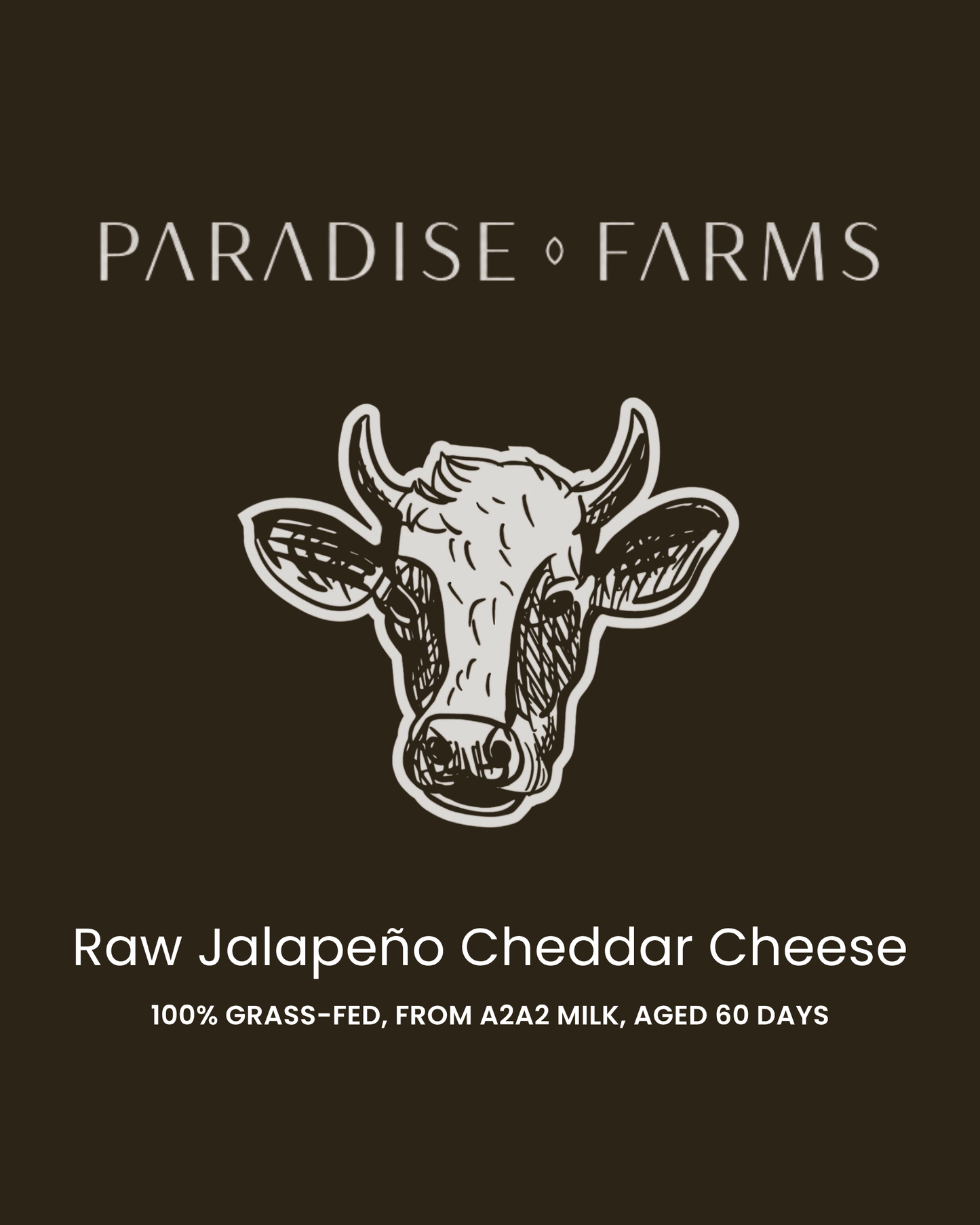Raw Jalapeno Cheddar Cheese – 8 oz