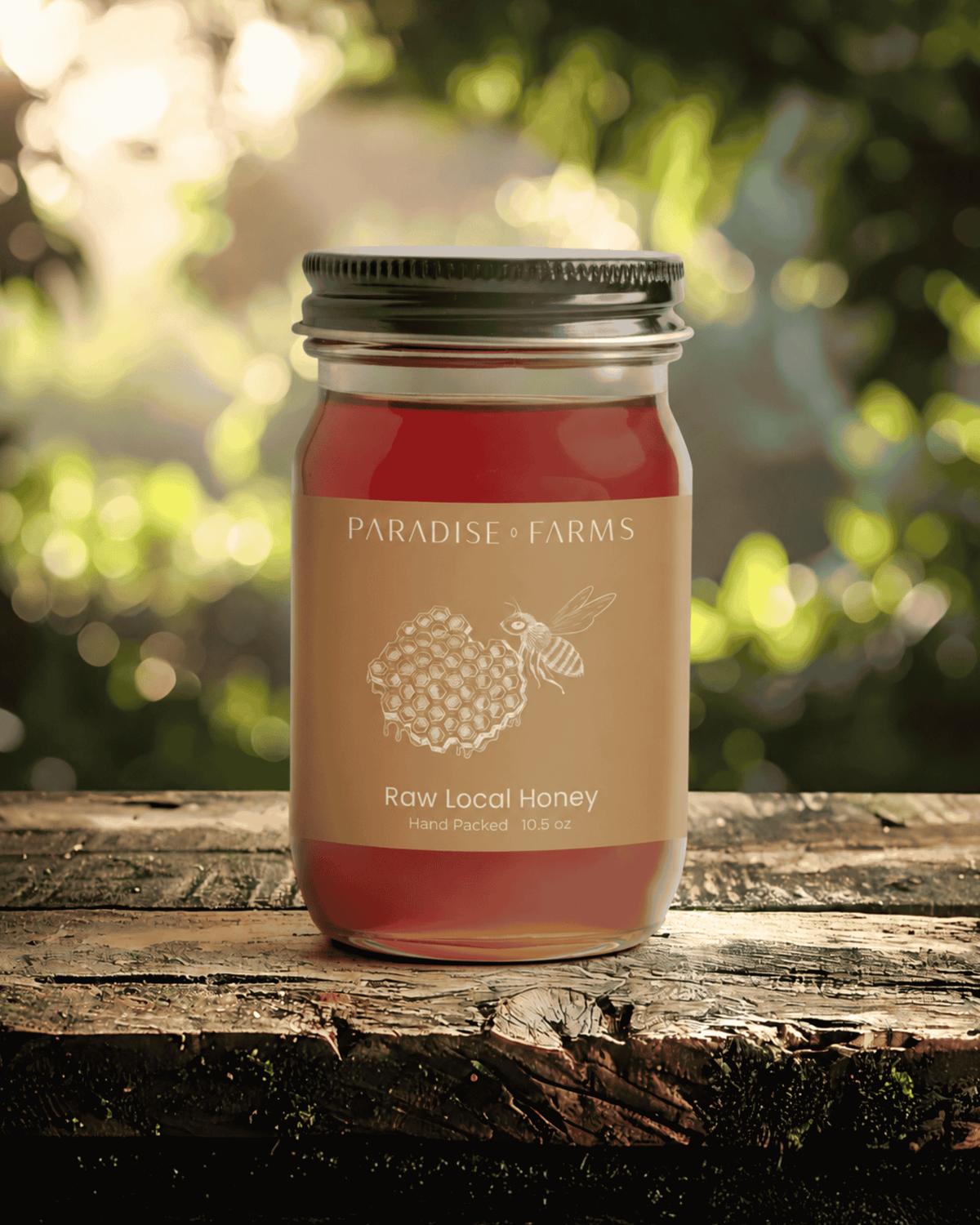 Raw Local Honey – 10.5 Ounces