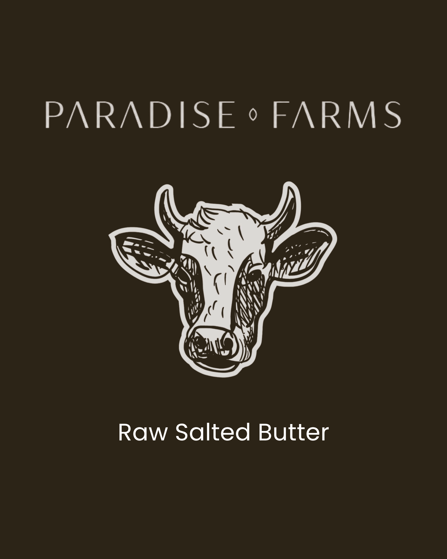 Raw Salted Butter in Glass – 28 oz