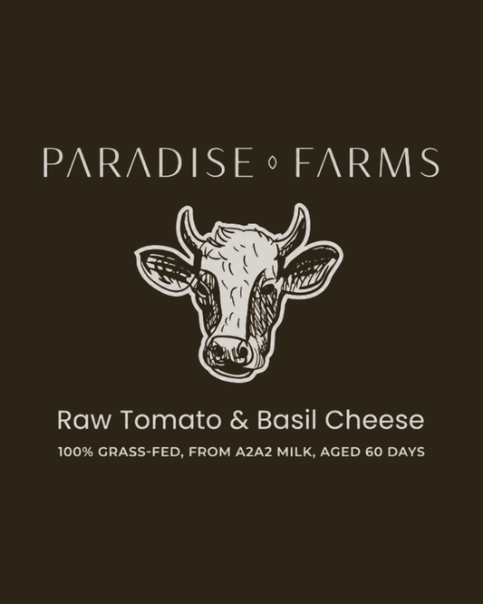 Raw Tomato & Basil Cheese – 8 oz