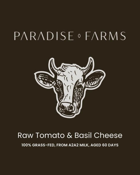 Raw Tomato & Basil Cheese – 8 oz