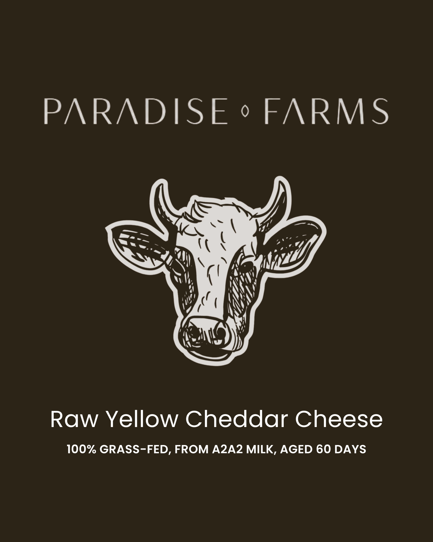 Raw Yellow Cheddar  – 1 lb