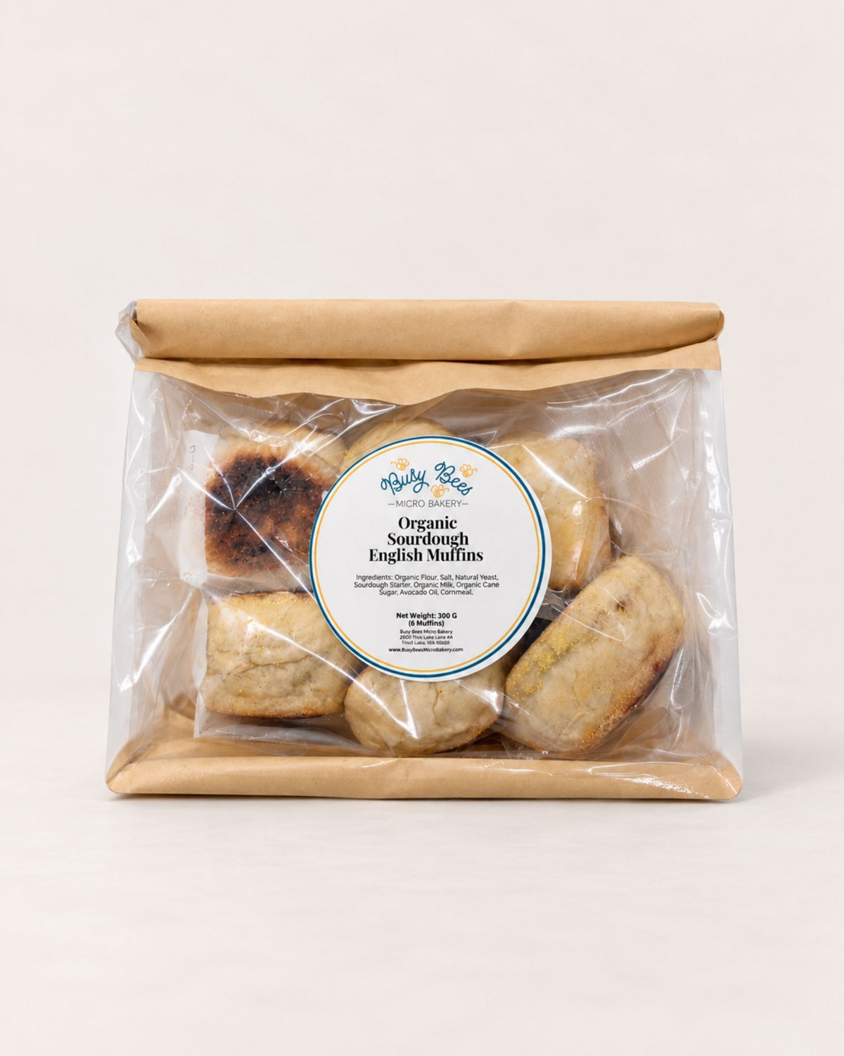 Sourdough English Muffins