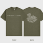 The PF Signature Tee – Military Green, Medium