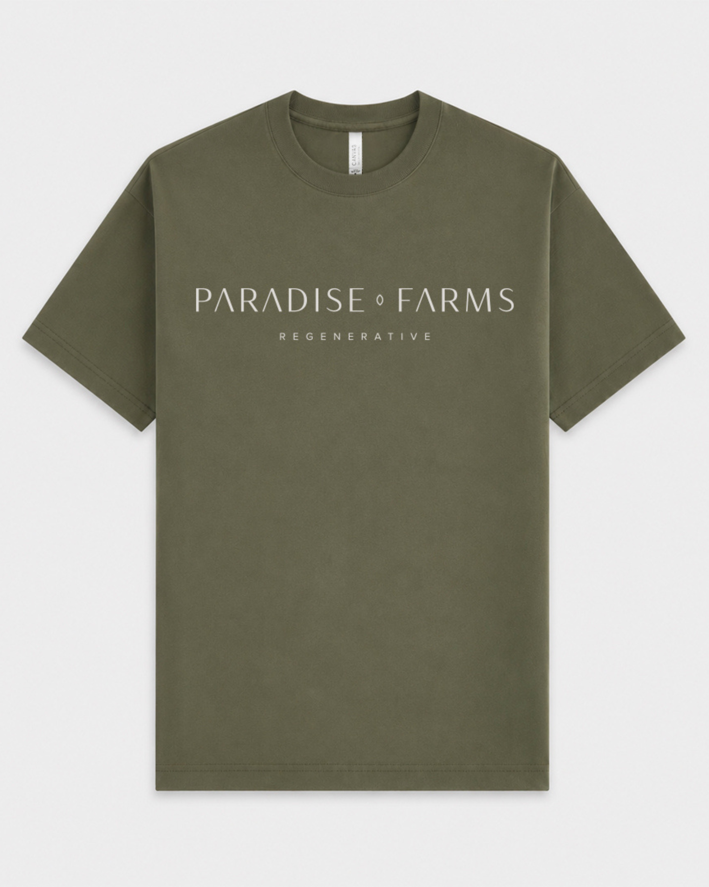 The PF Signature Tee – Military Green, Medium