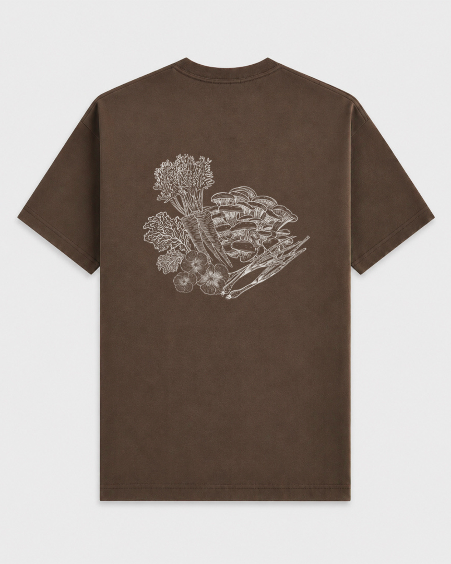 The PF Signature Tee – Vintage Brown, Small