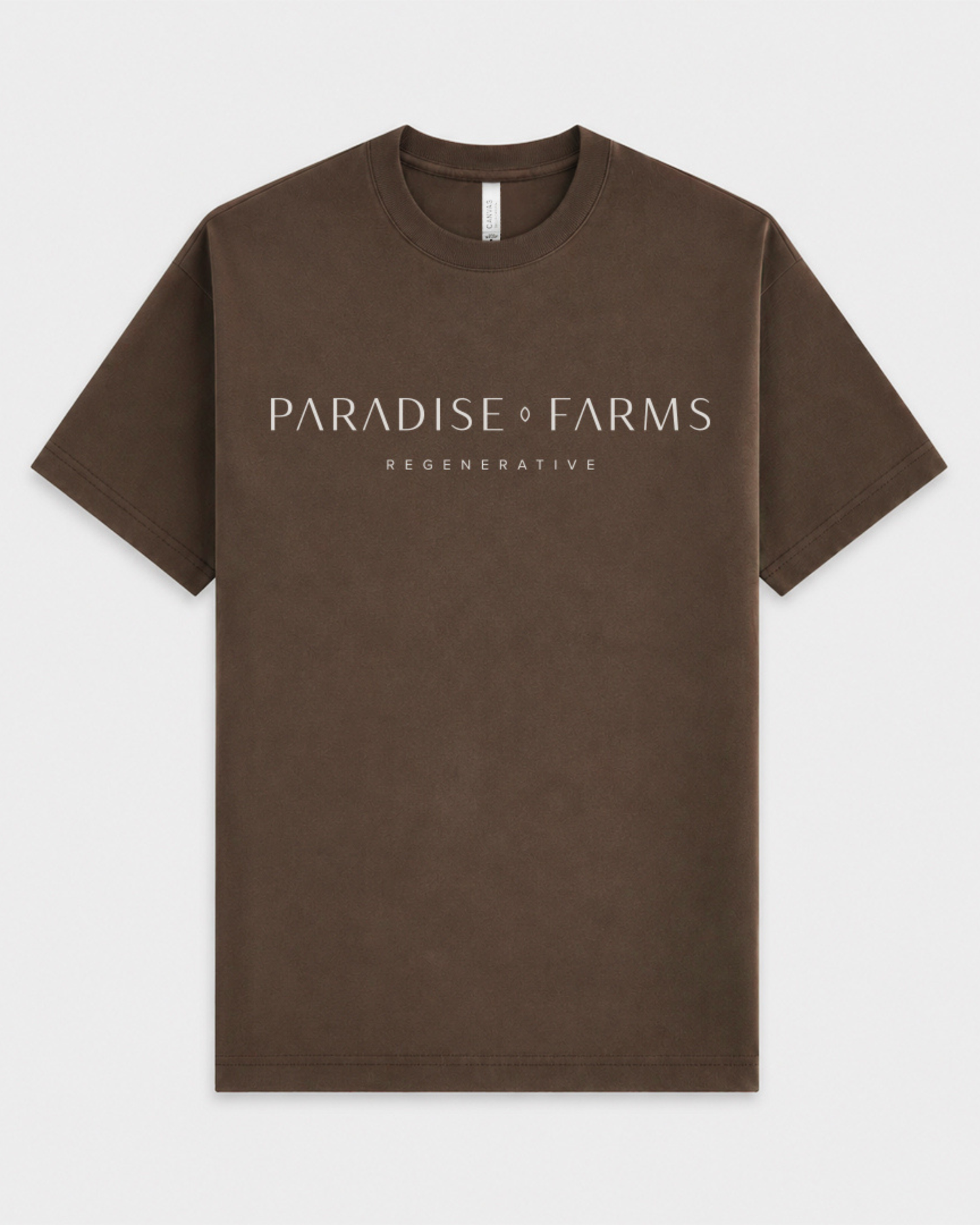 The PF Signature Tee – Vintage Brown, Small