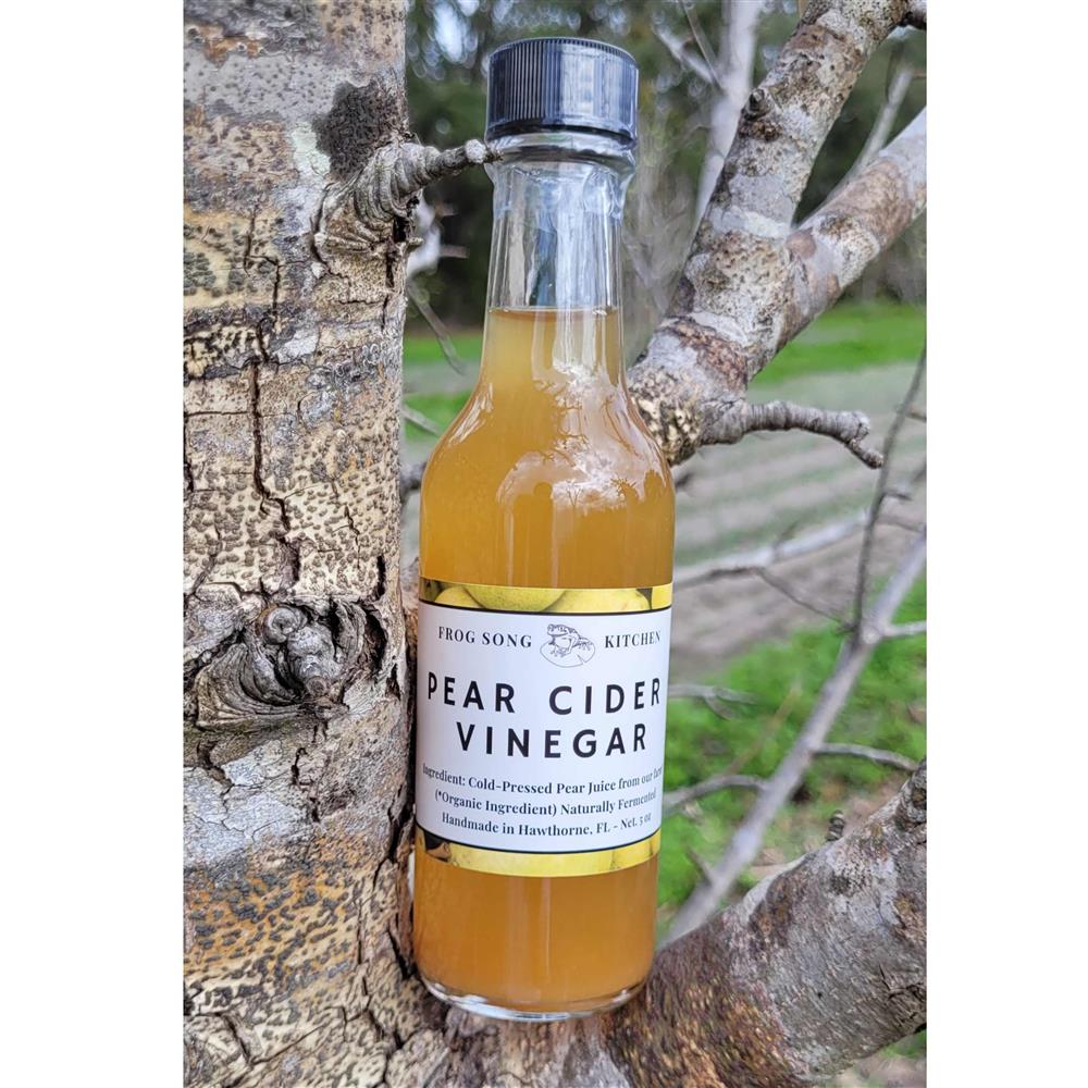 Vinegar, Pear Cider (10oz)