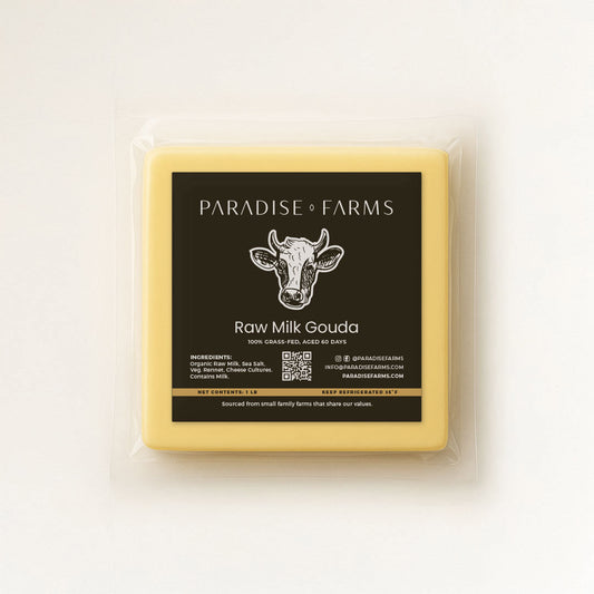 Cheese, Raw Milk Gouda 1 lb